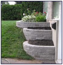 Garden Bed Installation After - Side View